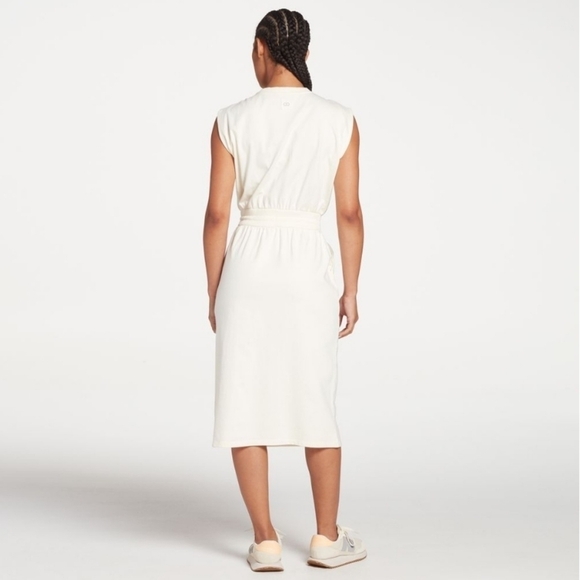 CALIA Women's Extended Shoulder Midi Dress - Picture 2 of 8